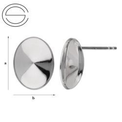 GW-99/14 STUD EARRING FOR 4122 SILVER 925