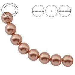 5810 MM 4 Swarovski ROSE GOLD PEARL (RGPRL)