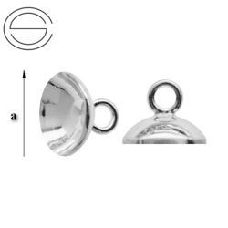 CK-6 Miseczka do wklejania Srebro 925