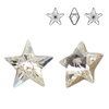 4745 MM 5 Swarovski Star CRYSTAL F