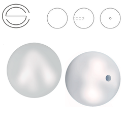 5818 MM 6 Swarovski IRIDESCENT DOVE GREY PEARL