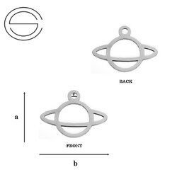 CL-602 Zawieszka PLANETA 10,0 mm Srebro 925