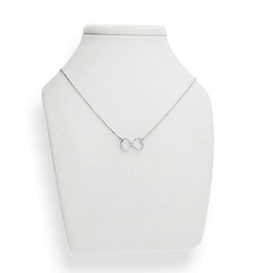 Srebrny naszyjnik - NIESKOŃCZONOŚĆ - pr. 925