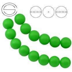 5810 MM 6 Swarovski NEON GREEN PEARL (NGPRL)