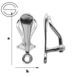 KLS-2 Silver Ear Clips