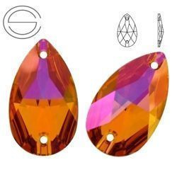 3230 MM 18 Swarovski Pear-shaped ASTRAL PINK API F