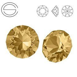 1088 PP 18 Swarovski XILION Chaton LIGHT COLORADO TOPAZ F