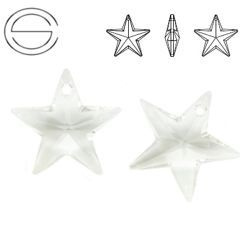 6714 MM 28 Swarovski Star CRYSTAL