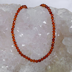 KN-RF-2,0 GAR HES Natural stone - round faceted - GARNET HESSONITE 10 pcs.