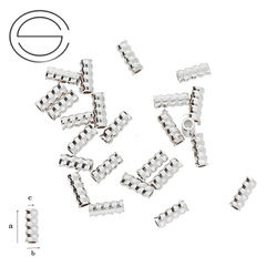 RKO-05 Rurka prosta - karbowana 5 mm Srebro 925