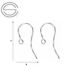 BD-4 Bigle otwarte diamentowane Srebro 925 /gram