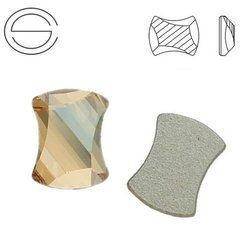 2540 MM 9 Swarovski Curvy GOLDEN SHADOW GSHA F