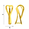 KWZ-17 Silver 925 Bail for Crystals from SWAROVSKI GOLD PLATED
