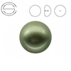 5817 MM 8 Swarovski Cabochon POWDER GREEN PEARL