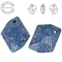 6680/B MM 20 Swarovski Cosmic MARBLED BLUE