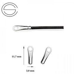 ZKR-3 Zakończenie do linek i rzemieni Srebro 925