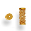 5950 MM 15 Swarovski Fine Rocks Tube GOLDEN SHADOW