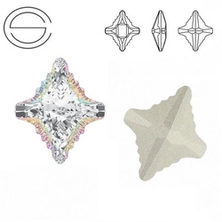 4927 MM 19 Swarovski Rhombus Tribe Crystal AB F