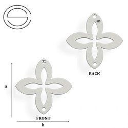 CL-321 FLOWER Pendant 11,0 mm Sterling Silver 925