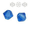 PRECIOSA 451-69-302 Rondelle MM 4 SAPPHIRE 10 szt.