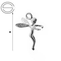 CHAP-6 ELF Element do podwiesz Srebro 925 RODOWANE