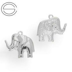 CHA-113 SŁOŃ Element do podwieszania Srebro 925