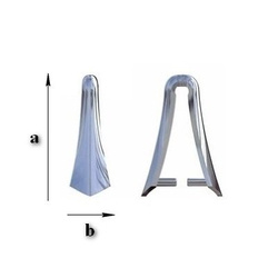 KBB-8 Krawatka do Swarovskiego Srebro 925