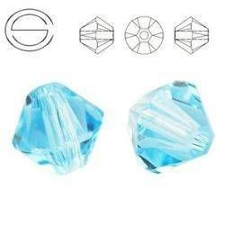 5328 MM 2,5 Swarovski XILION Bicone AQUAMARINE