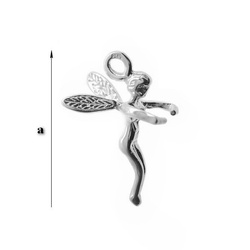 CHAP-6 ELF Element do podwiesz Srebro 925 RODOWANE