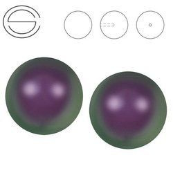 5818 MM 4 Swarovski IRIDESCENT PURPLE PEARL IPPRL