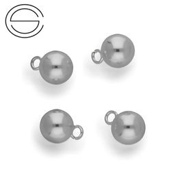 KDPP-8 Kulka do podwieszania Srebro 925 RODOWANE