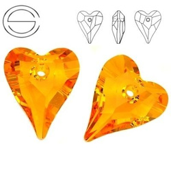 6240 MM 12 Swarovski Wild Heart SUNFLOWER