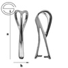 KWP-017 Krawatka Srebro 925 RODOWANE