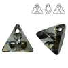6628 MM 12 Swarovski Triangle SILVER NIGHT SINI