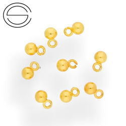 KDPZ-4 Kulka do podwieszania Srebro 925 POZŁACANE