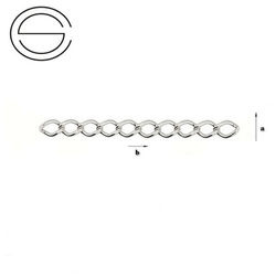 P-R1-50 Przedłużka 3 cm Srebro pr. 925