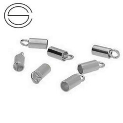 TWP-2,5 Zakończenie do rzemieni Srebro RODOWANE