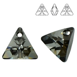 6628 MM 12 Swarovski Triangle SILVER NIGHT SINI