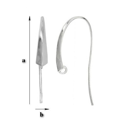 BO-22D Bigle otwarte do podwieszania Srebro 925 /gram