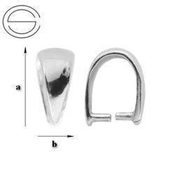 KW-05 Silver 925 Bail for Crystals from SWAROVSKI