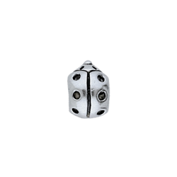 Srebrny koralik modułowy - beads BIEDRONKA pr. 925