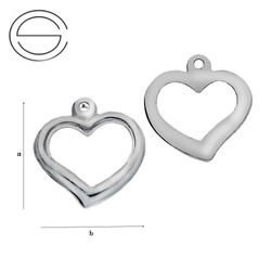 CHAP-54 do podwieszania SERCE Srebro 925