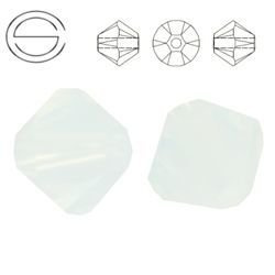 5328 MM 4 Swarovski XILION Bicone WHITE OPAL