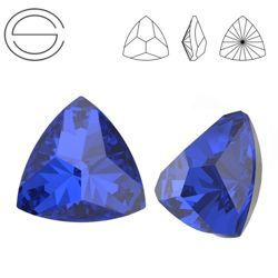 4799 MM 14 Swarovski Triangle MEJESTIC BLUE F