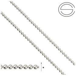 Łańcuszek kulkowy CPL2,2 - 10 cm Srebro 925