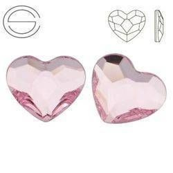 2808 MM 10 Swarovski Heart FB ROSALINE F
