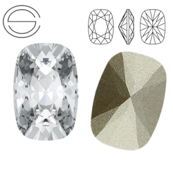 4568 MM 8 Swarovski Cushion FS CRYSTAL F