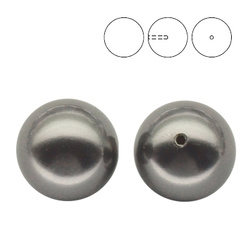 5818 MM 10 Swarovski DARK GREY PEARL (DGREY)