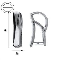 KW-024 Bail for Swarovski Silver 925