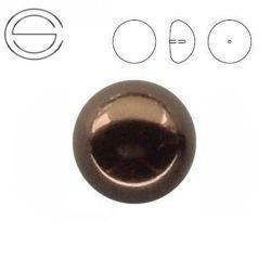 5817 MM 8 Swarovski Cabochon DEEP BROWN PEARL
